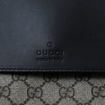 Gucci GG Supreme Monogram Portfolio Case Black 16 of 16