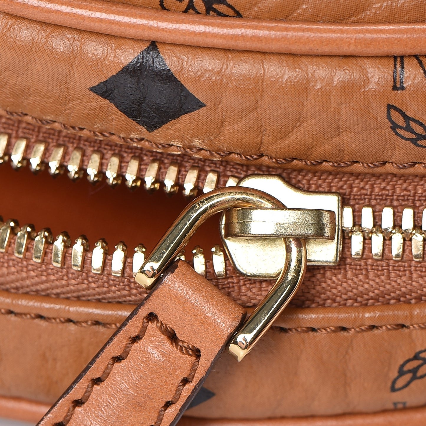 Visetos Medium Heritage Tambourine Cognac