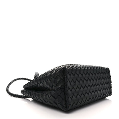 Bottega Veneta Nappa Intrecciato Medium Andiamo Shoulder Bag Black 4 of 8