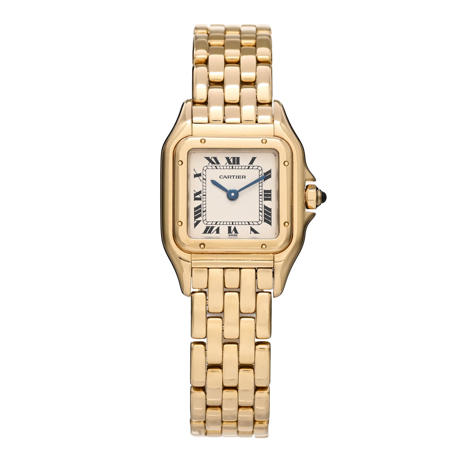 Cartier 18K Yellow Gold 22mm Panthere Quartz Watch 1 of 4