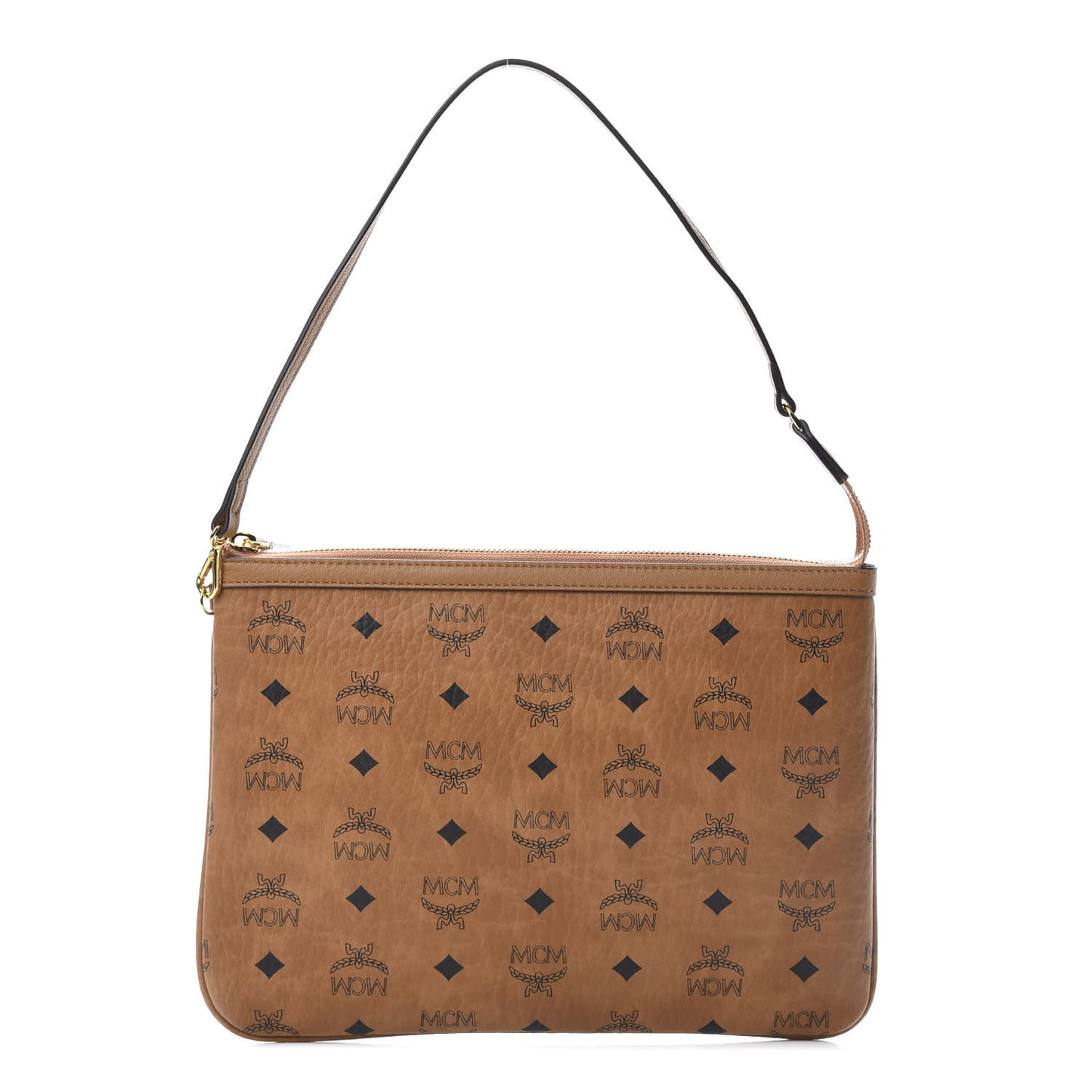 Visetos Liz Shopper Tote Pouch Cognac