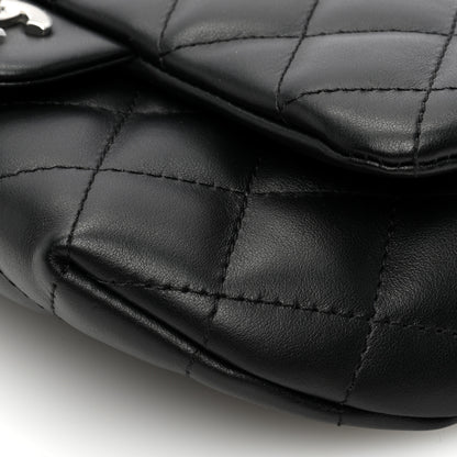 Chanel Calfskin Quilted CC Uniform Flap Belt Bag Black 11 of 11