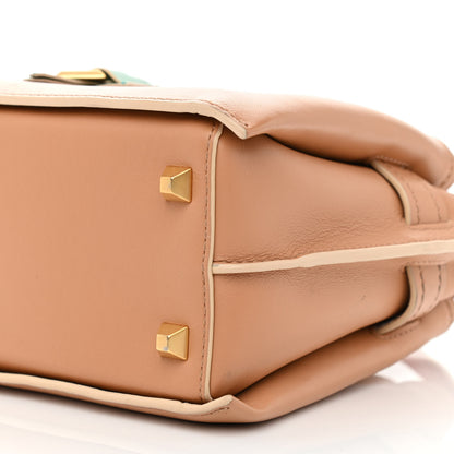 MCM Grained Calfskin Mini Milla Tote Beige 7 of 7