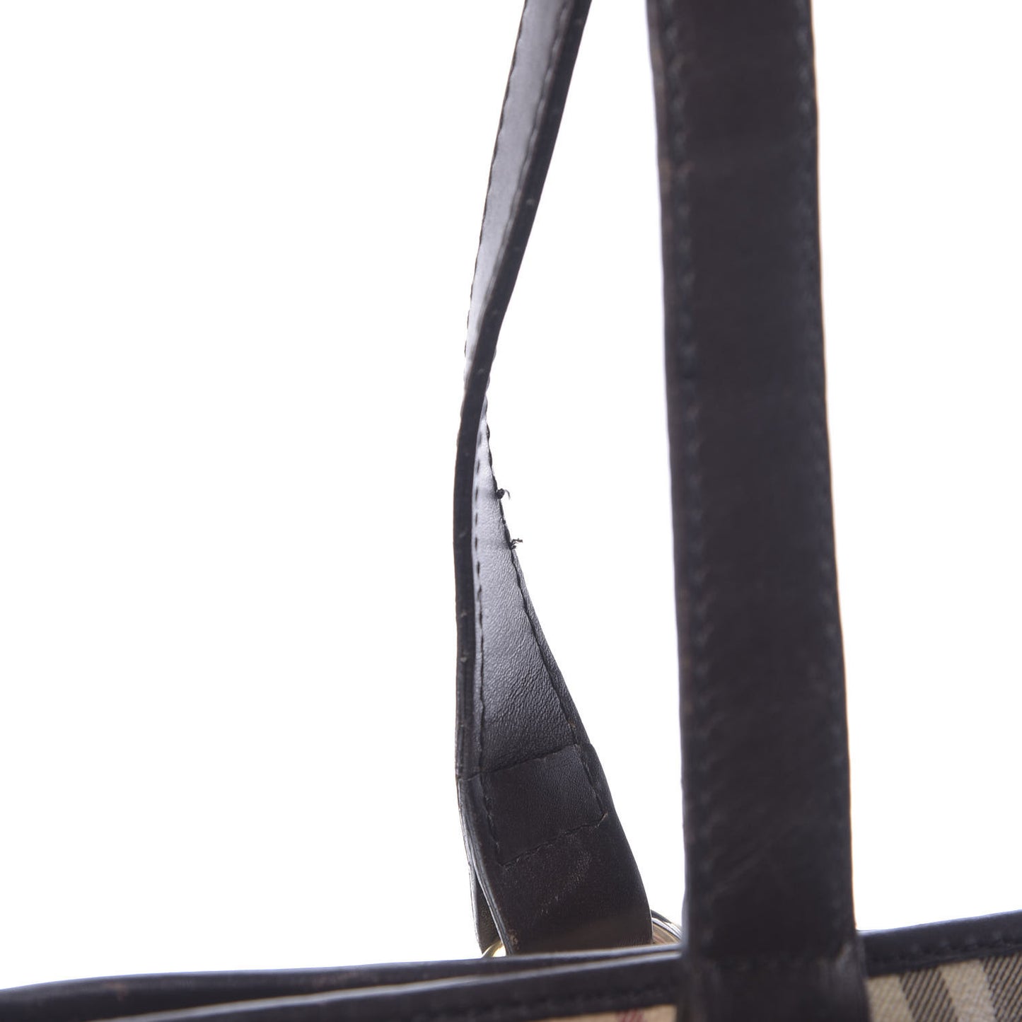 Haymarket Check Medium Regent Tote Chocolate