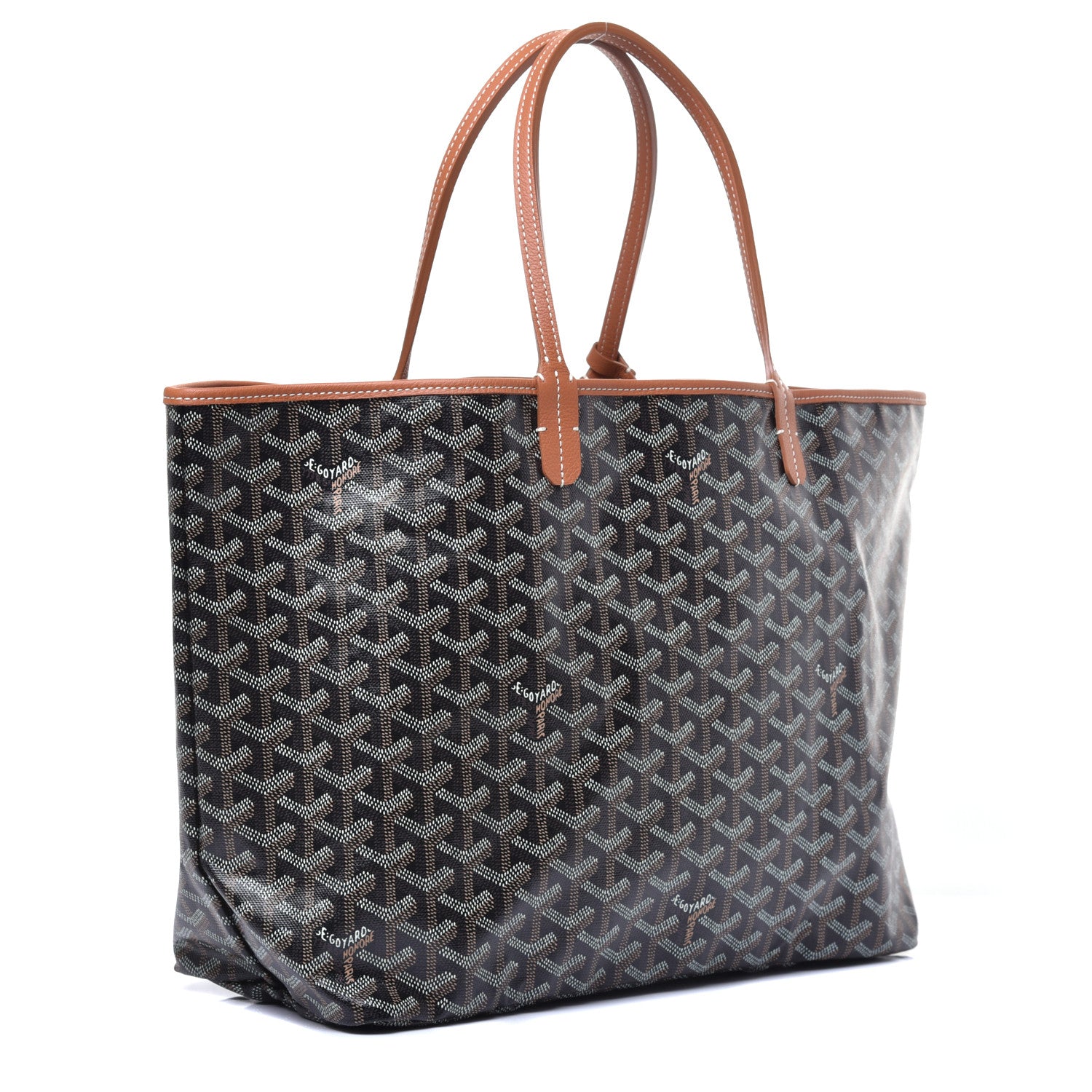 Goyard Goyardine Saint Louis PM Black Gold 3 of 8