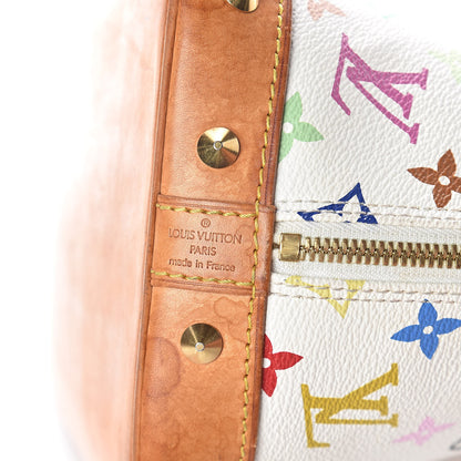 Louis Vuitton Monogram Multicolor Alma White 5 of 14