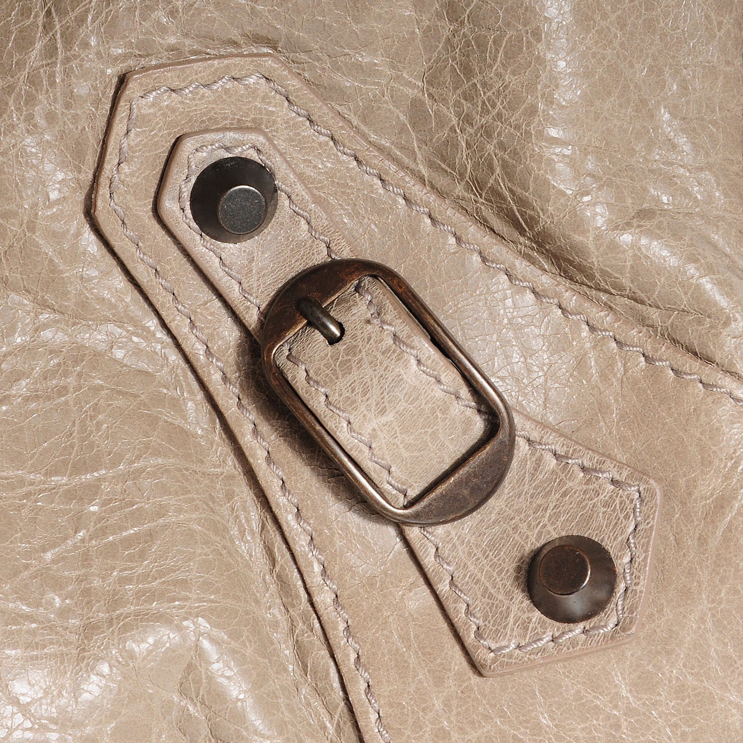 Balenciaga Agneau Classic Hardware Weekender Papyrus 10 of 11