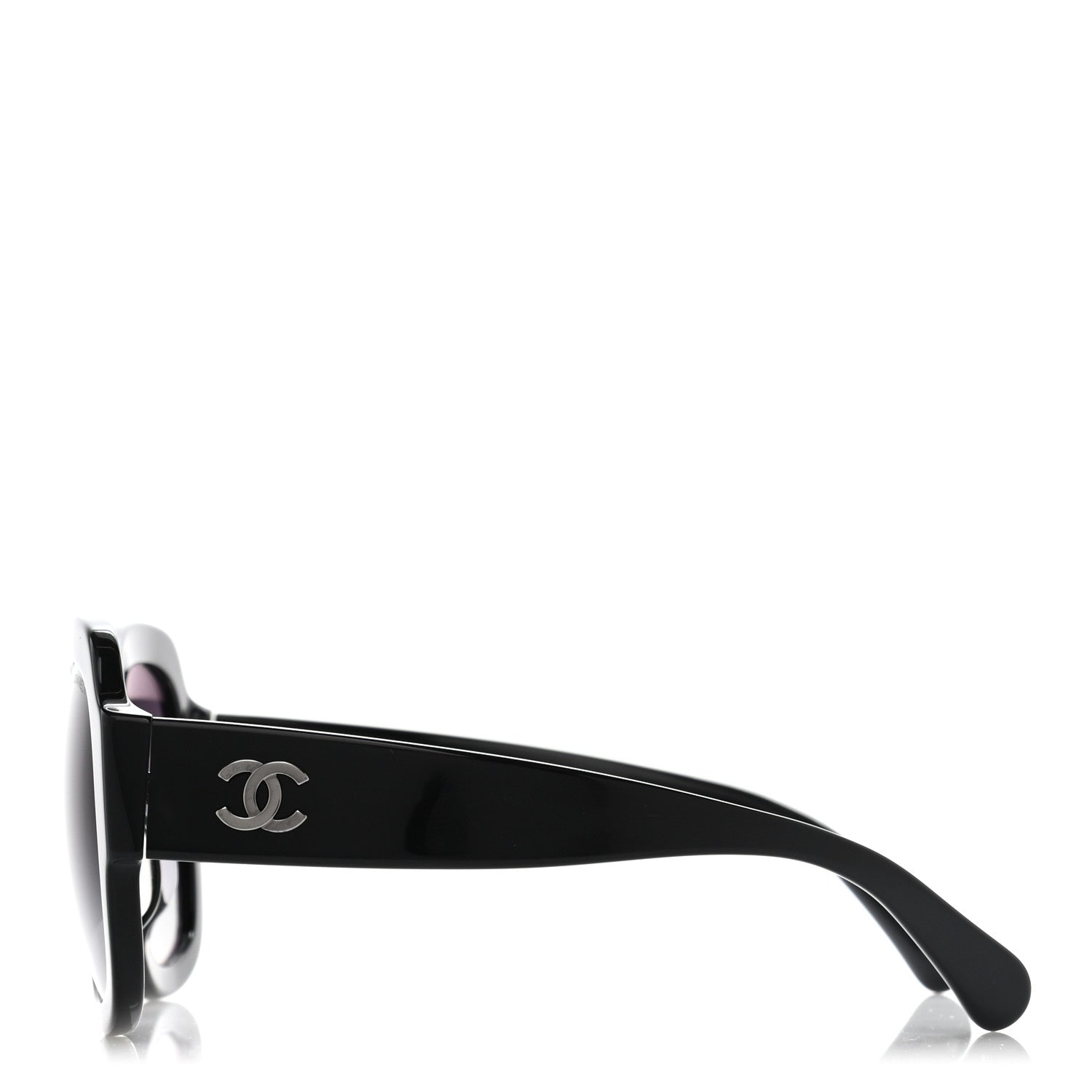 Chanel Acetate CC Sunglasses 5373 Black 4 of 8