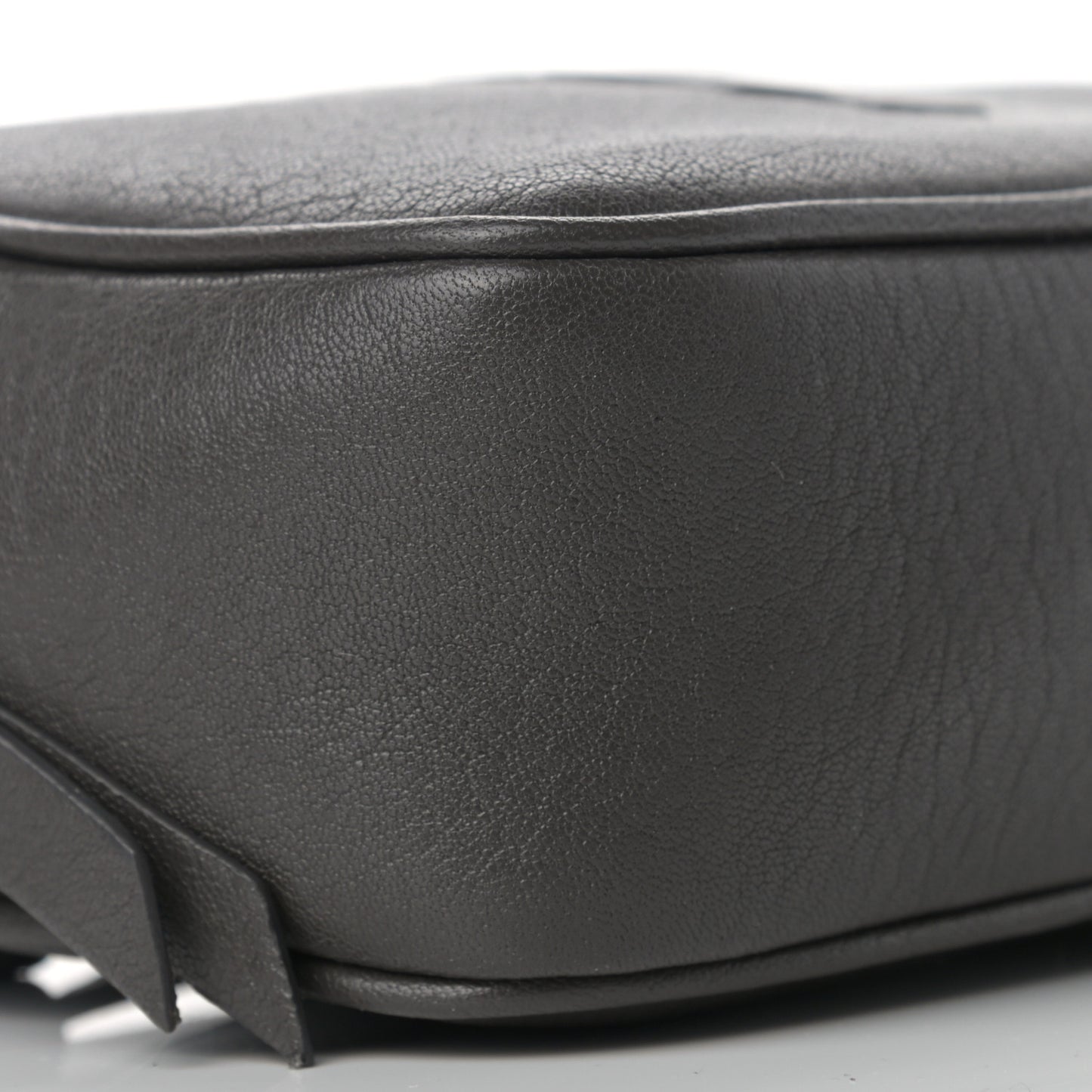Lambskin Monogram Lou Belt Bag Asphalt