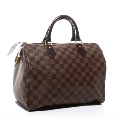 Louis Vuitton Damier Ebene Speedy 30 3 of 7