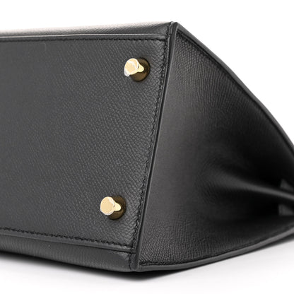 Hermes Epsom Kelly Sellier 28 Black 10 of 11