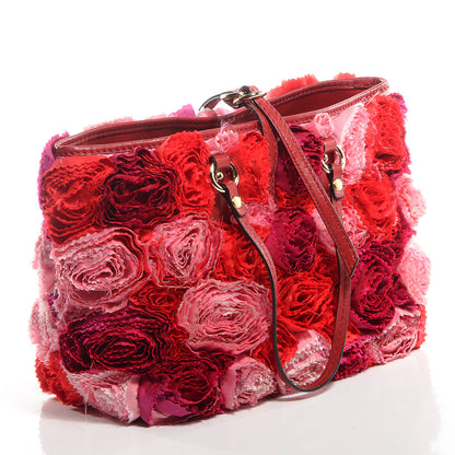 Valentino Garavani Rosier Small Tote Pink Red 3 of 9