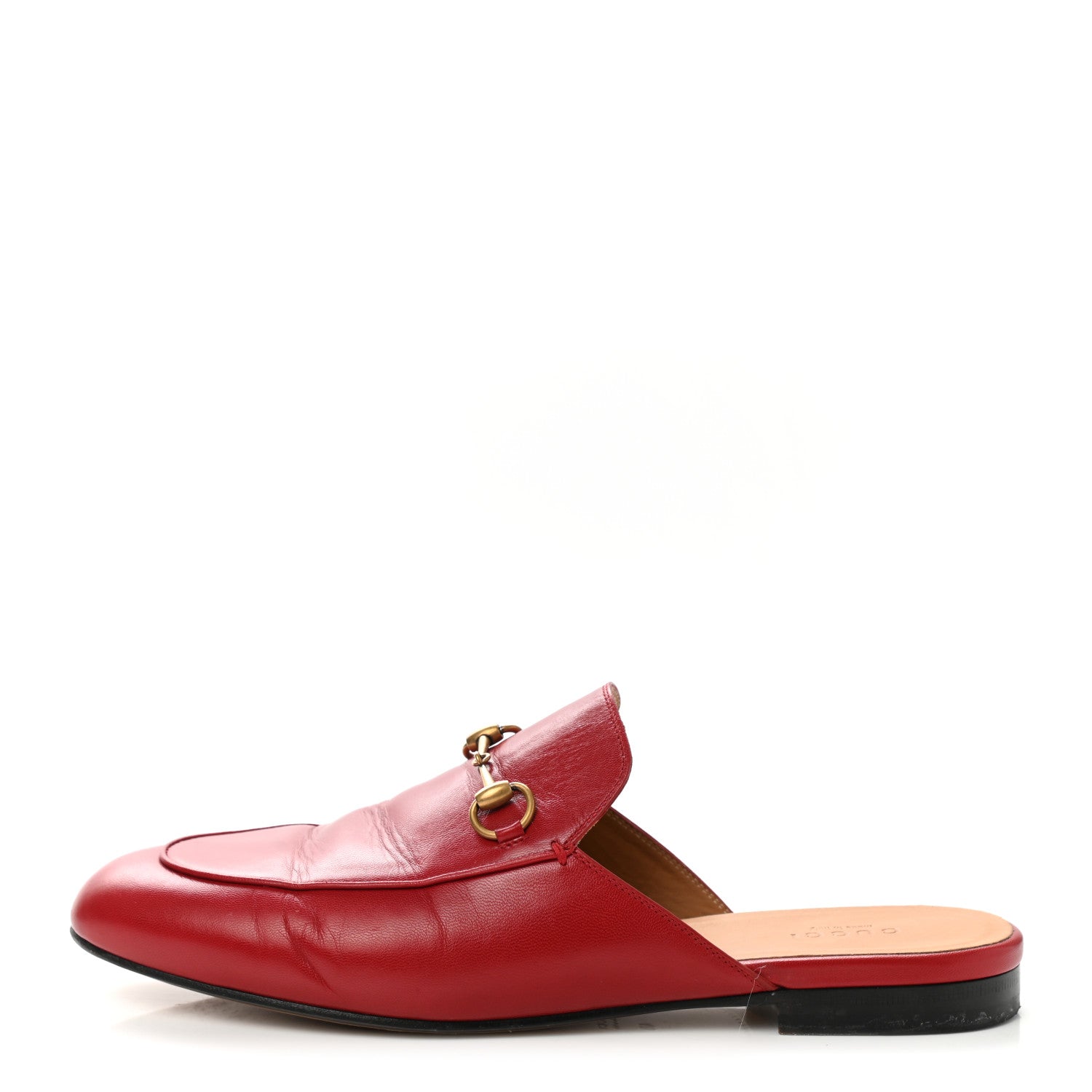 Gucci Malaga Kid Womens Princetown Slippers 40 Hibiscus Red 1 of 10