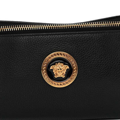 Versace Grained Calfskin Vanitas Medea Belt Bag Black 7 of 11