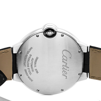 Cartier Stainless Steel Alligator 42mm Ballon Bleu De Cartier Automatic Watch 4 of 5