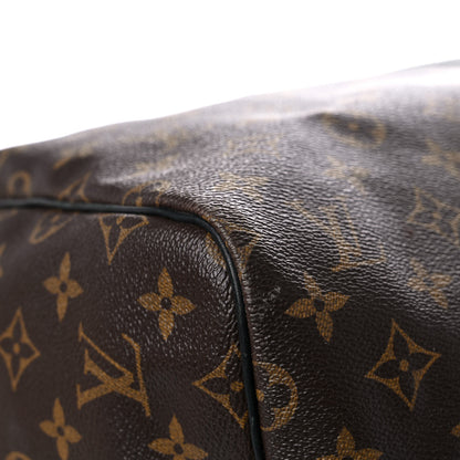 Louis Vuitton Monogram Macassar Keepall Bandouliere 55 8 of 24