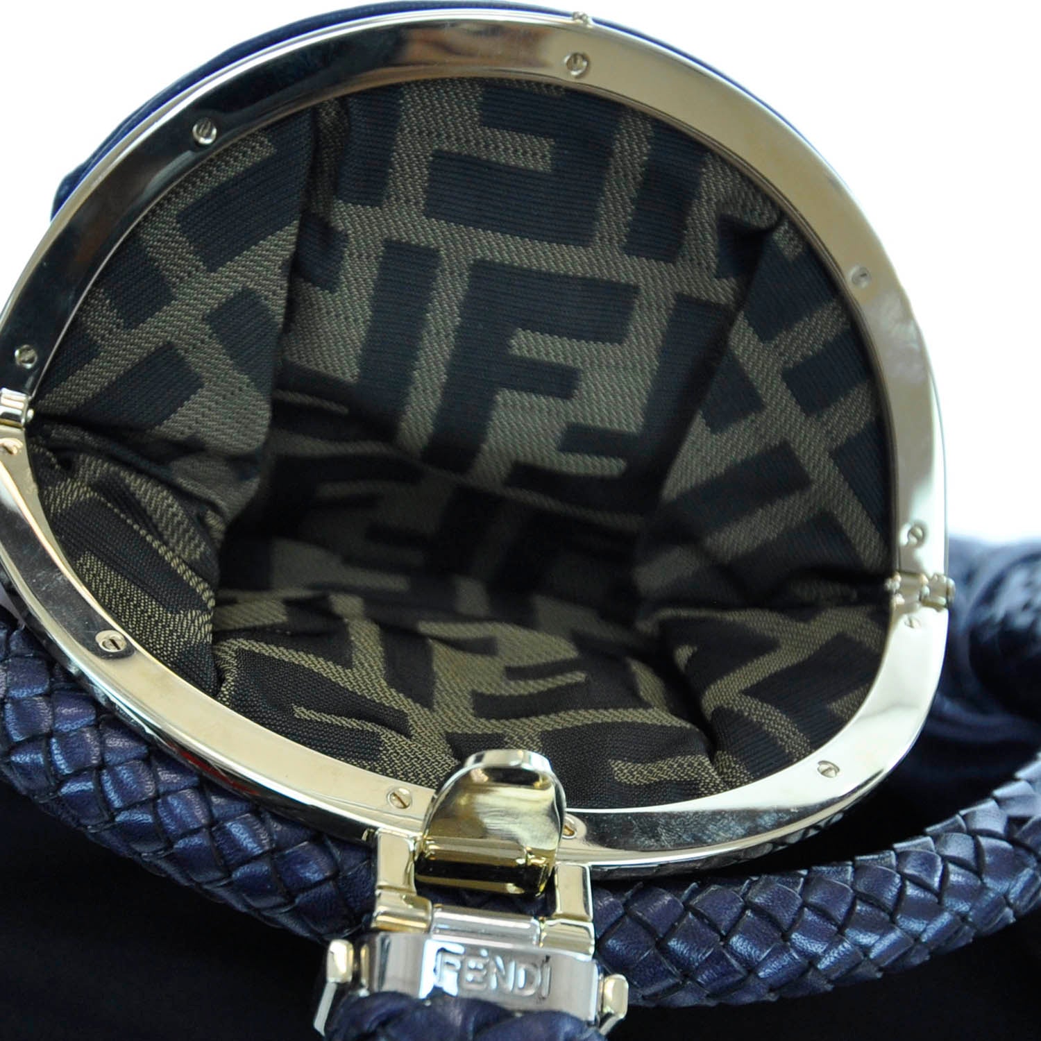 Fendi Nappa Nuvolata Spy Blueberry 12 of 15