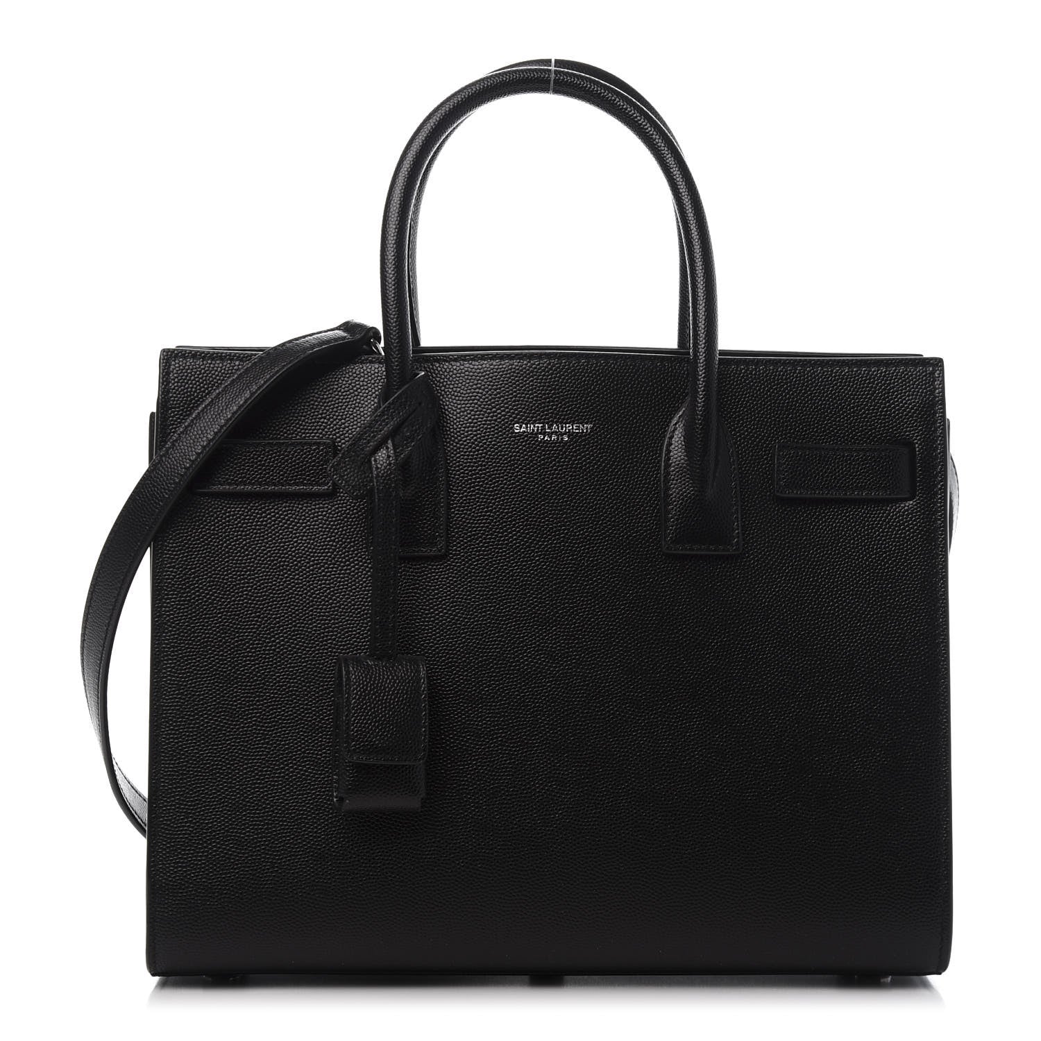 Saint Laurent Grain De Poudre Baby Sac De Jour Black 1 of 12