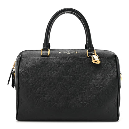 Louis Vuitton Empreinte Speedy Bandouliere 25 NM Black 1 of 13