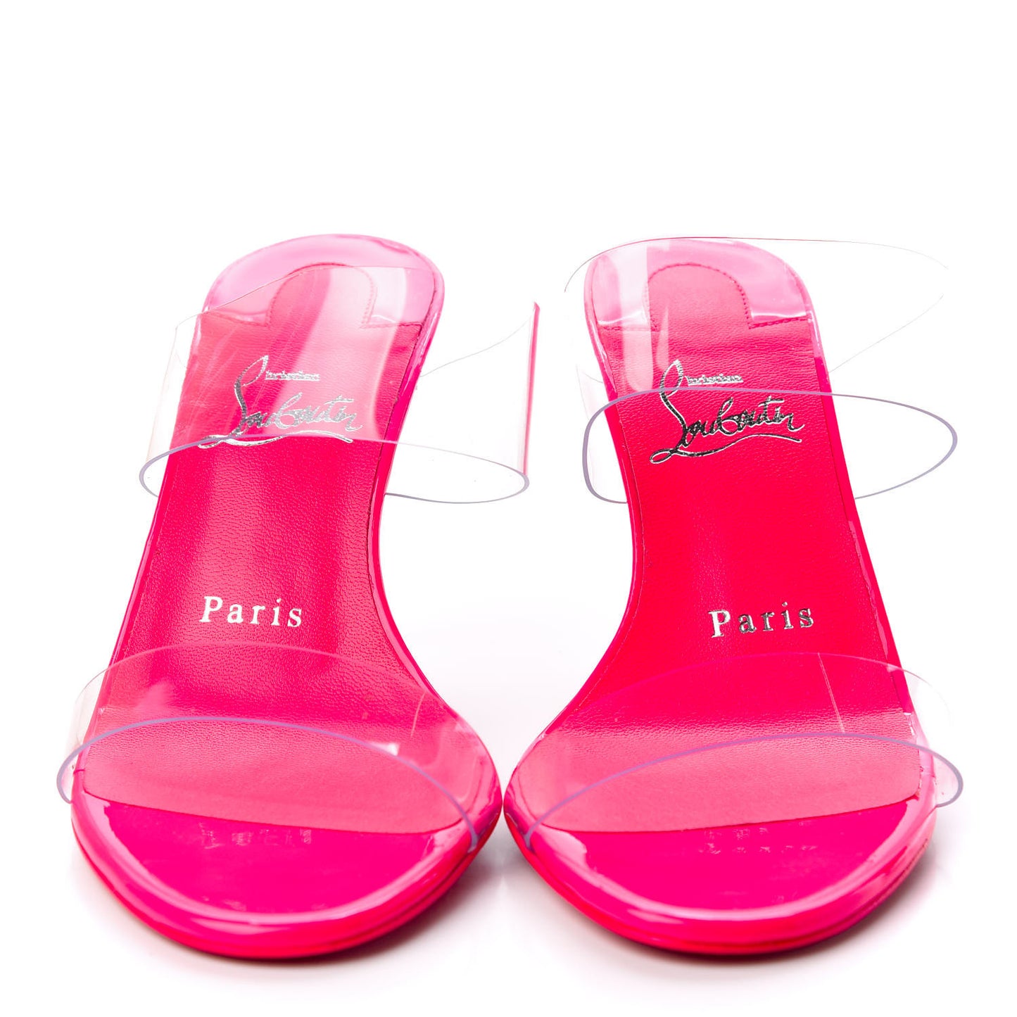 Patent PVC Just Nothing 85 Slide Sandals 36 Magnifique