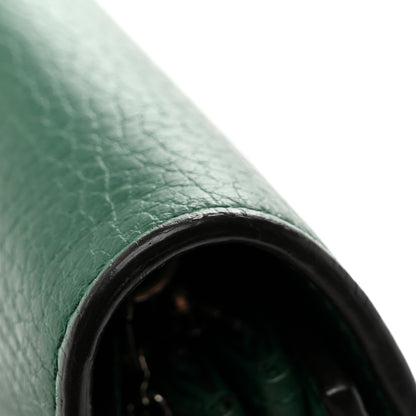 Gucci Calfskin Mini Dionysus Chain Wallet Emerald 12 of 12