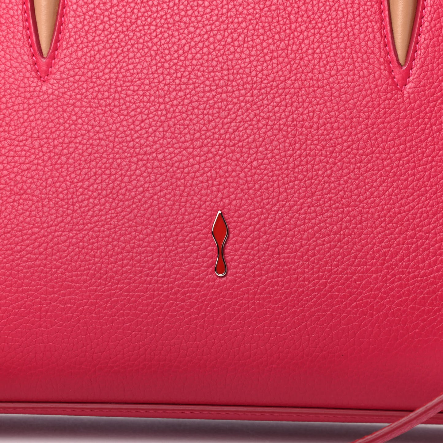 Calfskin Empire Patent Studded Medium Paloma Loulou