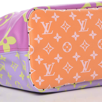 Louis Vuitton Monogram Giant Neverfull MM Pink Lilac 10 of 13