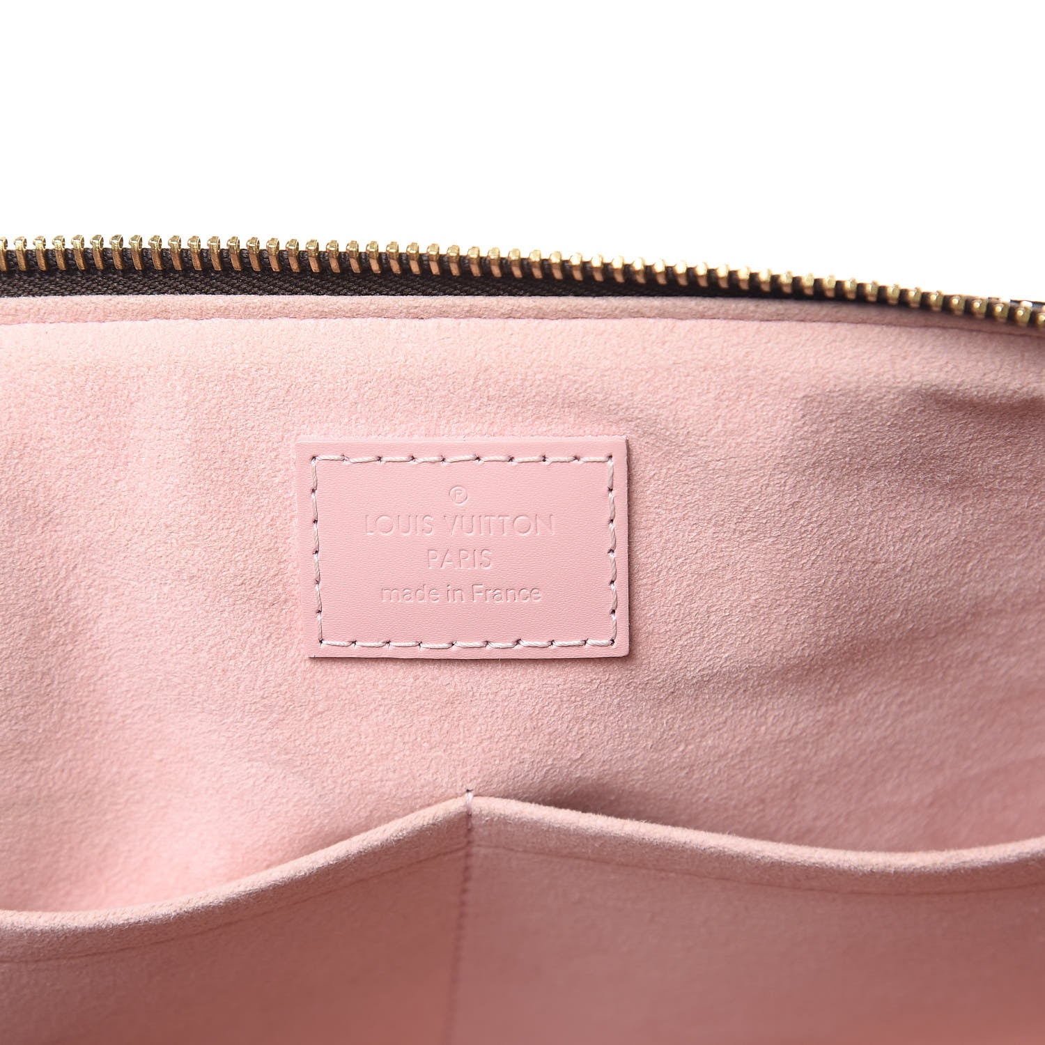 Louis Vuitton Damier Ebene Caissa Tote PM Rose Ballerine 6 of 12
