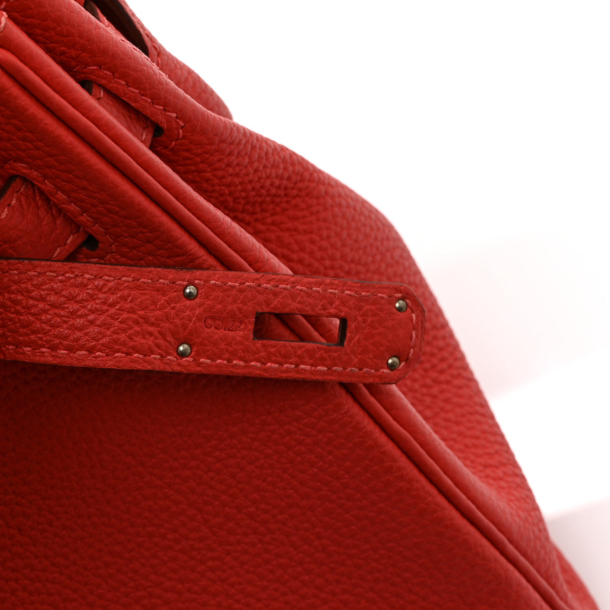 Hermes Togo Birkin 30 Rouge Pivoine 7 of 10