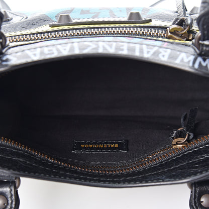 Balenciaga Agneau Arena Graffiti All Over Classic Hardware Mini City Black Multicolor 4 of 8