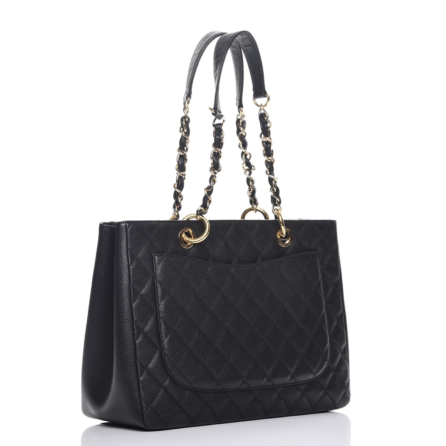 Caviar Grand Shopping Tote GST Black