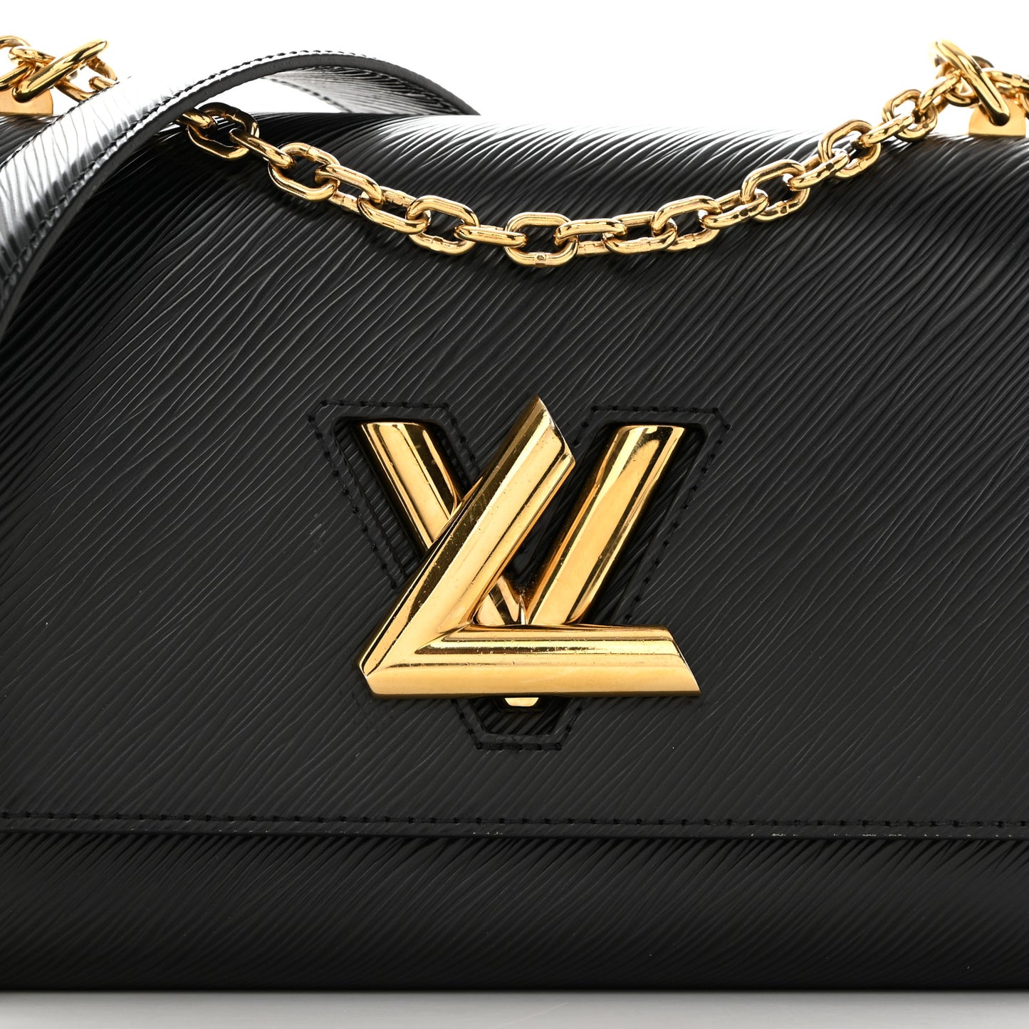 Epi Twist Shoulder Bag MM Black