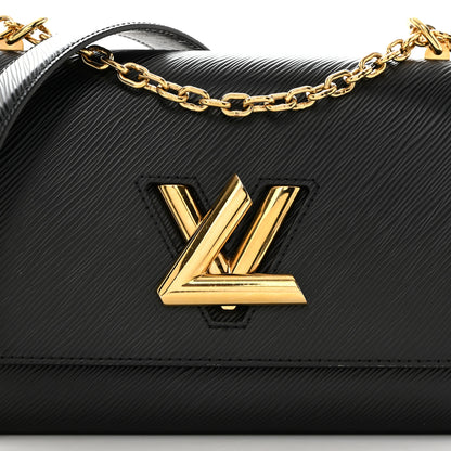 Louis Vuitton Epi Twist Shoulder Bag MM Black 7 of 10