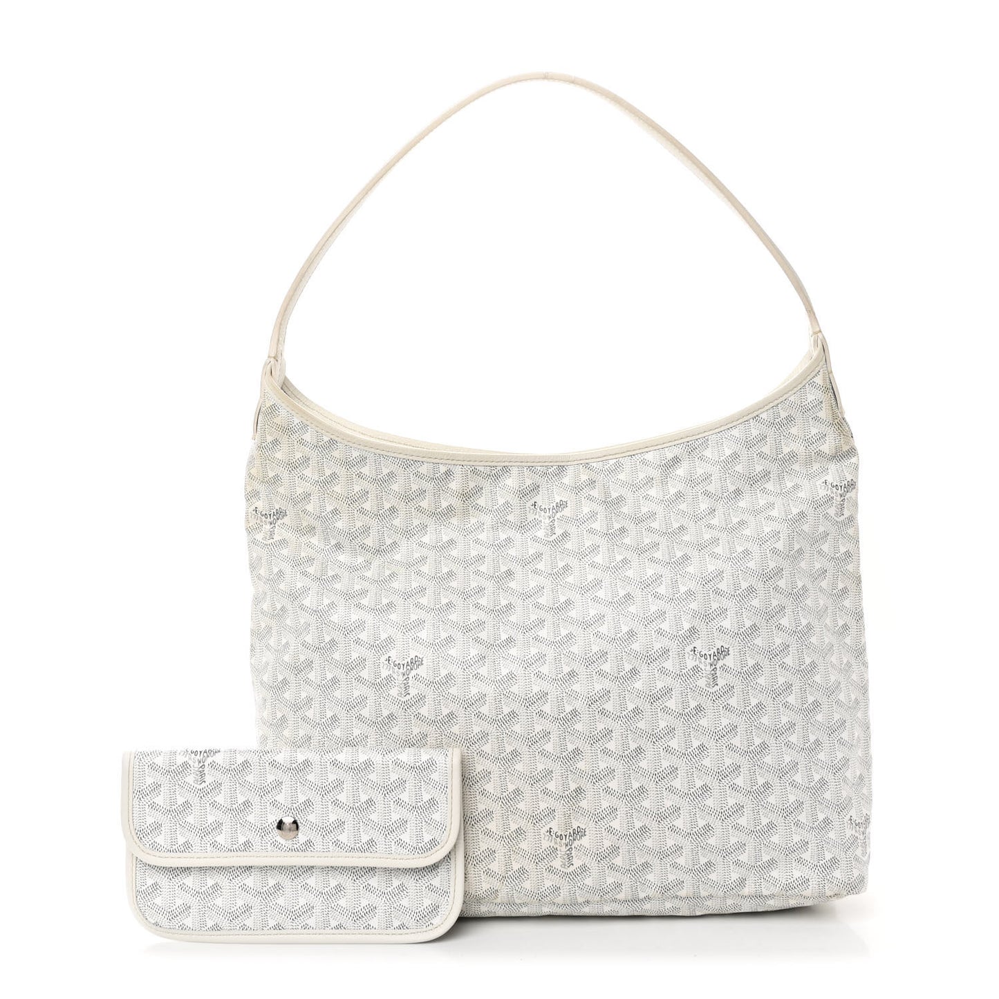 Goyardine Boheme Hobo White