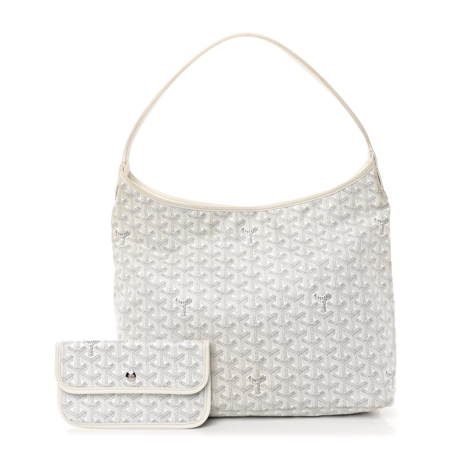 Goyard Goyardine Boheme Hobo White 3 of 15