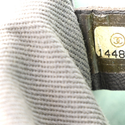 Chanel Iridescent Calfskin Glint Flap Green 7 of 15