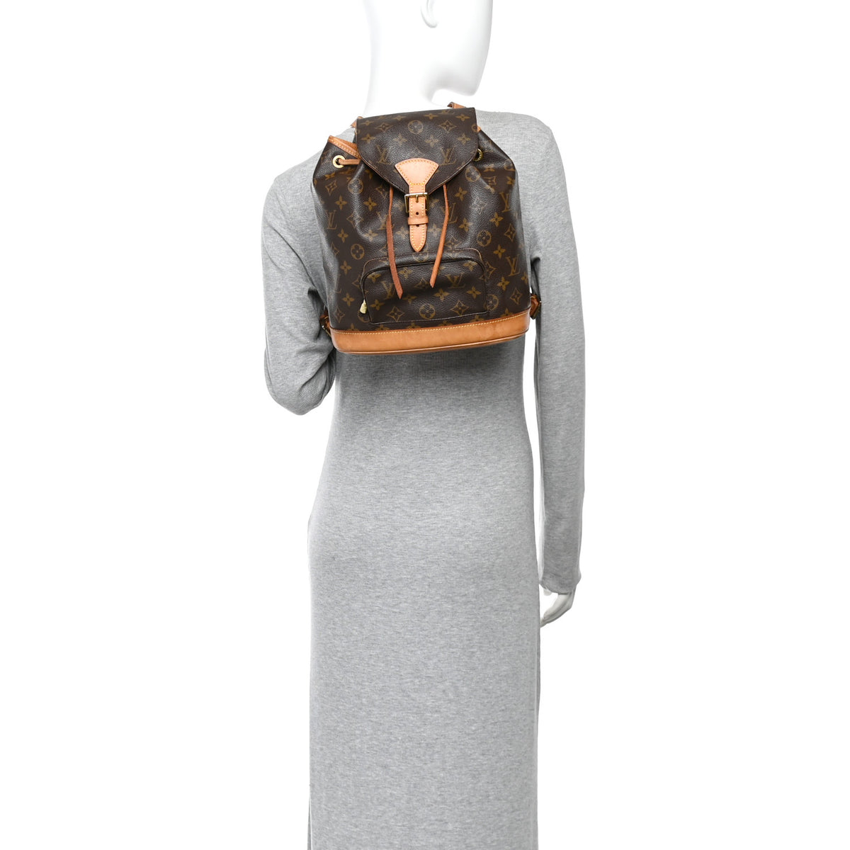 Louis Vuitton Monogram Montsouris MM Backpack 2 of 14