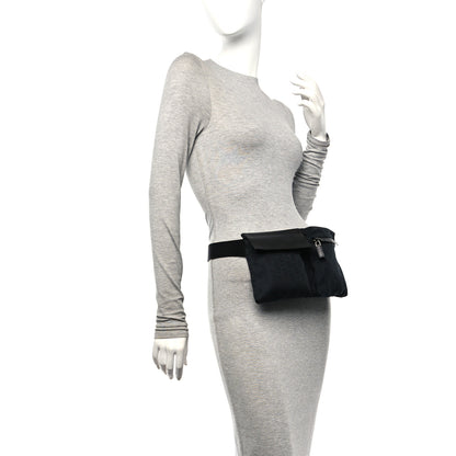 Gucci GG Monogram Double Pocket Belt Bag Black 2 of 12