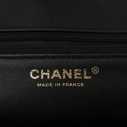 Chanel Calfskin Quilted Chevron In The City Bag Black 6 of 11