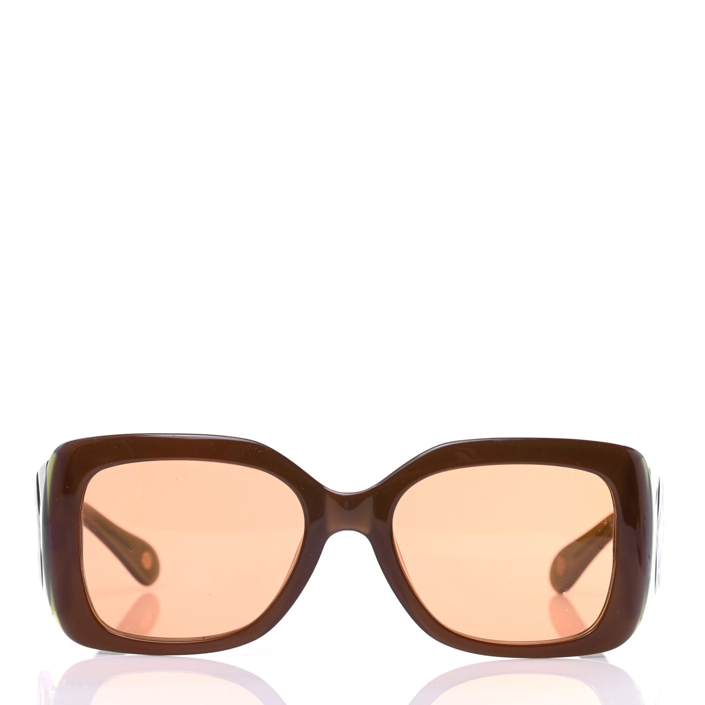 Acetate Quilted Sunglasses 5019 Green