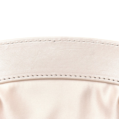 Versace Nappa Barocco Quilted Medusa Chain Clutch Bone 8 of 11
