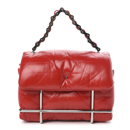 Alexander Wang Calfskin Quilted Halo Xbody Bag Red 1 of 8