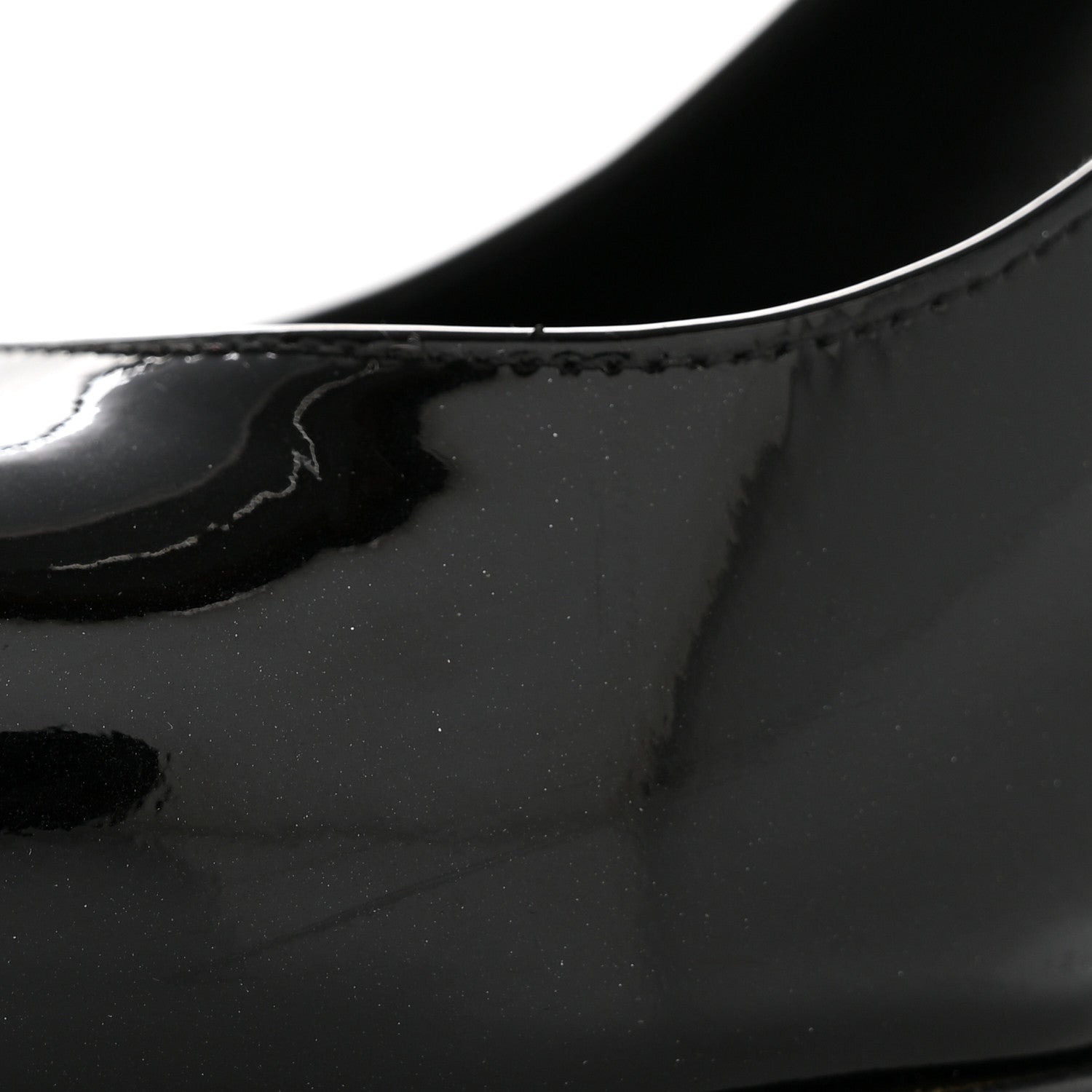 Saint Laurent Patent Classic Paris 105 Escarpin Pumps 36 Black 10 of 11