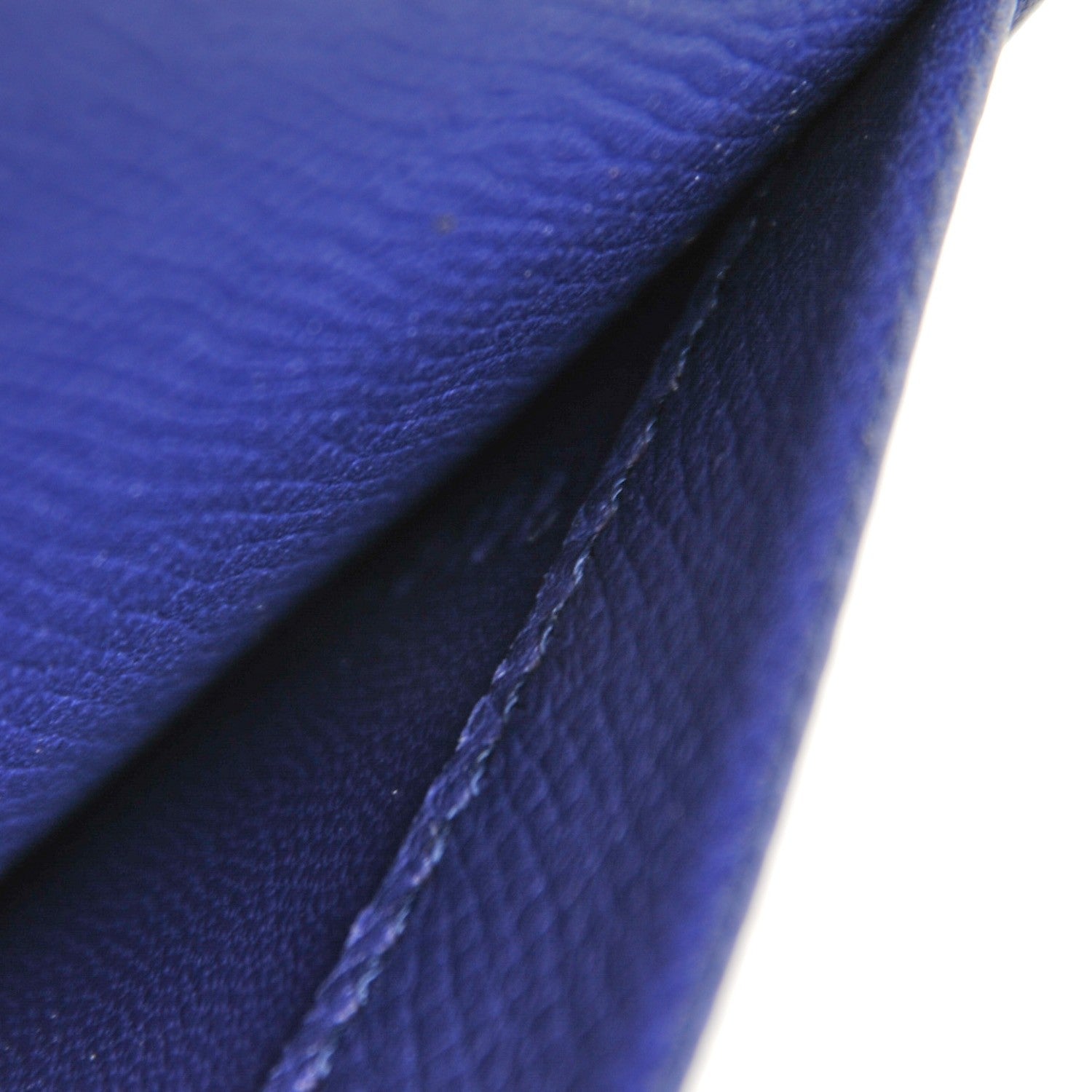Celine Grained Calfskin Small Trotteur Indigo 8 of 8