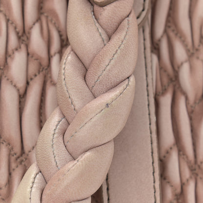 Miu Miu Nappa Matelasse Lux Tote Fragola 12 of 15