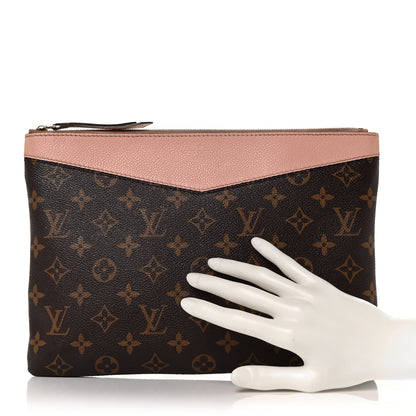 Louis Vuitton Monogram Daily Pouch Rose Poudre 2 of 8