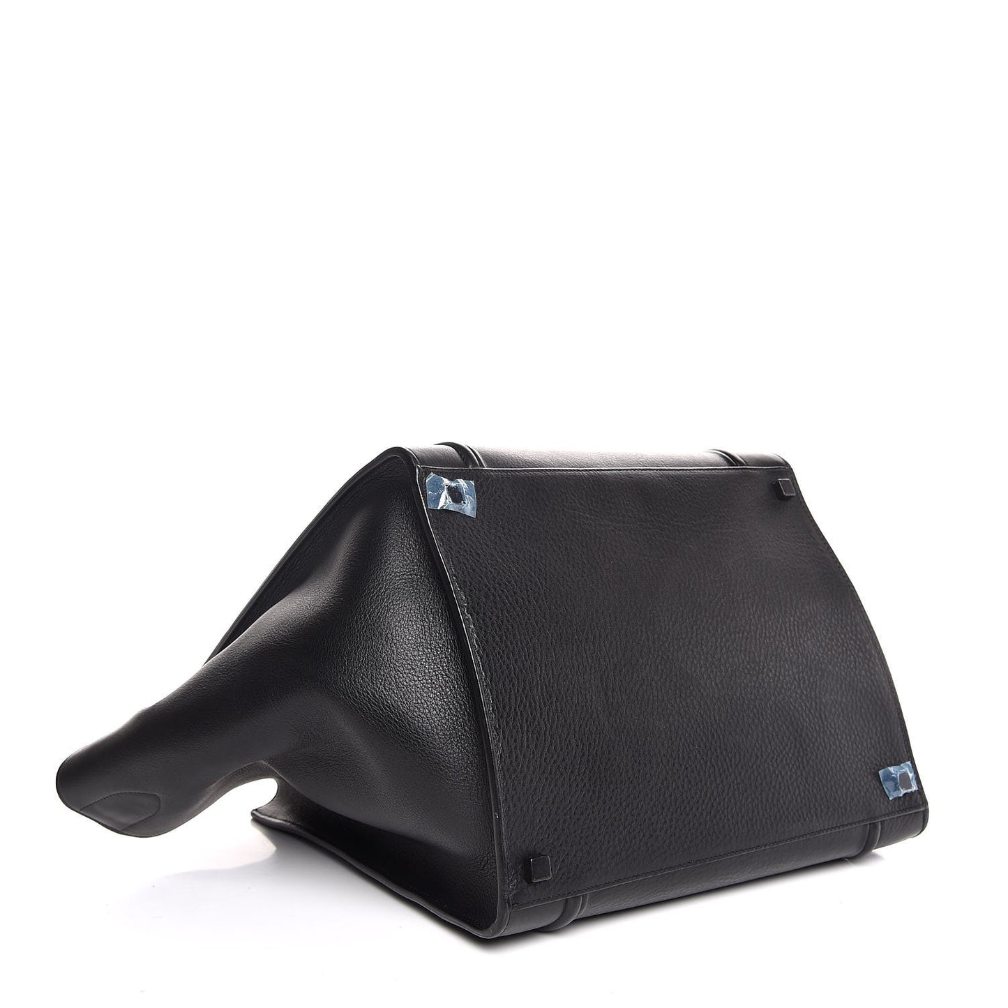 Supple Calfskin Medium Phantom Luggage Black