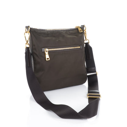 Prada Nylon Vela Flat Messenger Bag Moro 3 of 7