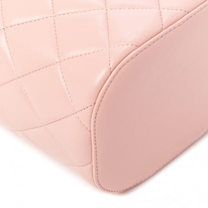 Chanel Lambskin Quilted Trendy Vanity Case Pink 6 of 10