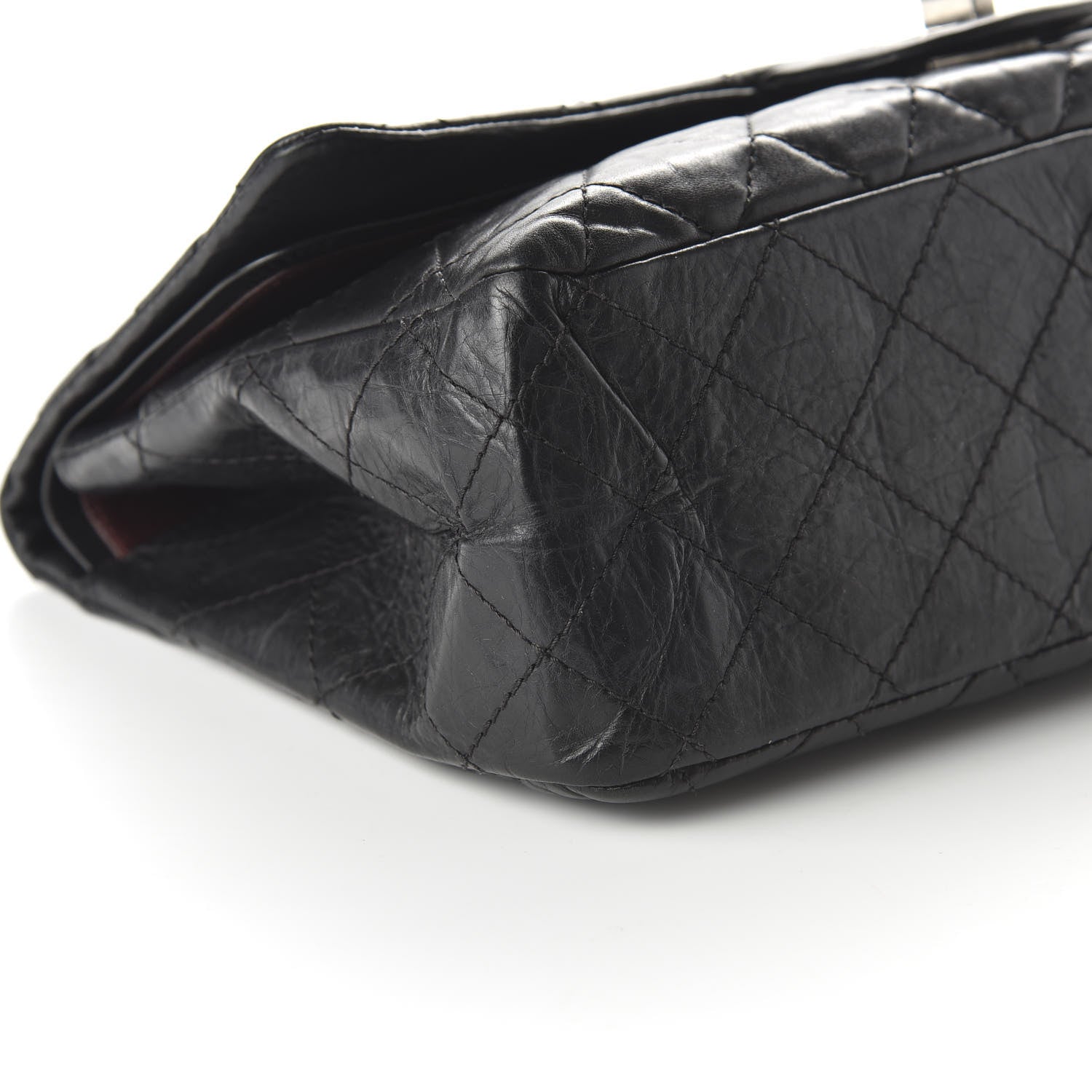 Chanel Aged Calfskin Quilted 2.55 Reissue 227 Flap Black 6 of 10